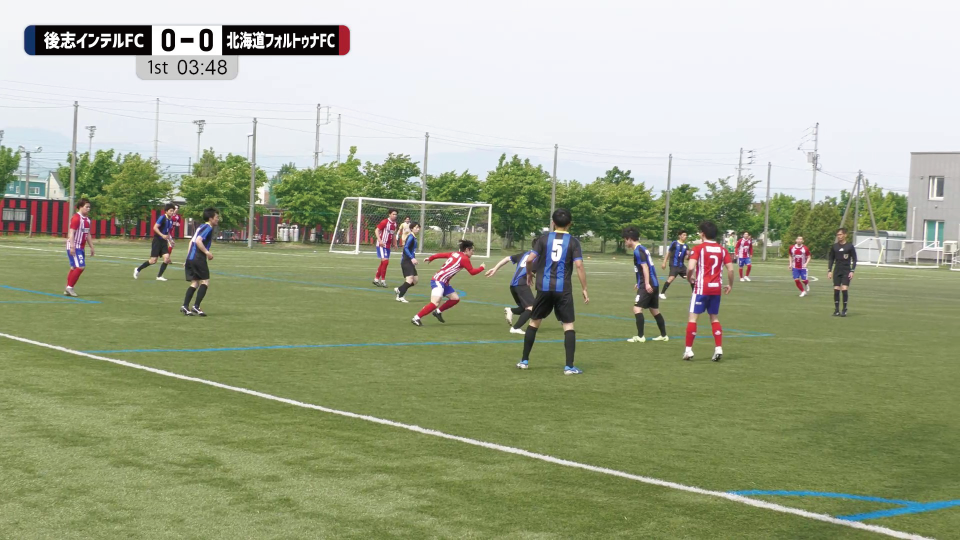 後志インテルFC 選手募集 サッカー環境 試合映像の使用